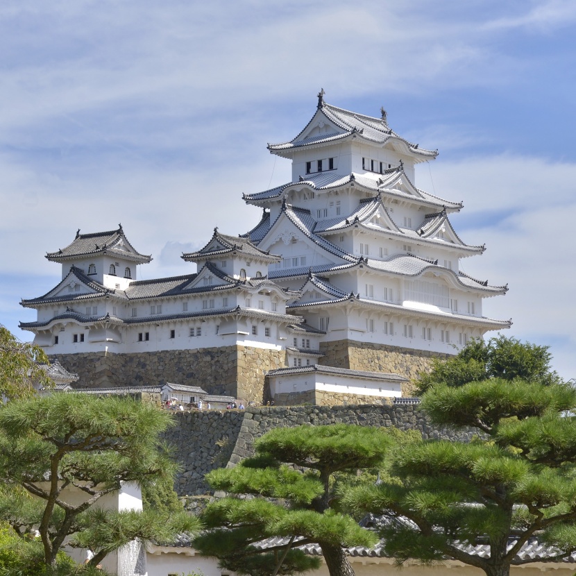 日本姬路建筑风景图片 