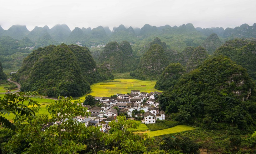 贵州万峰林自然风景图片