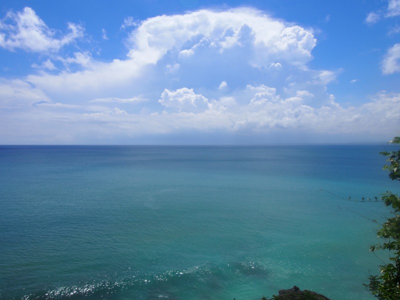 浪漫的印度尼西亚巴厘岛海滩风景图片