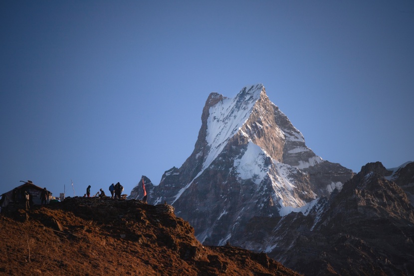 喜马拉雅山脉风景图片