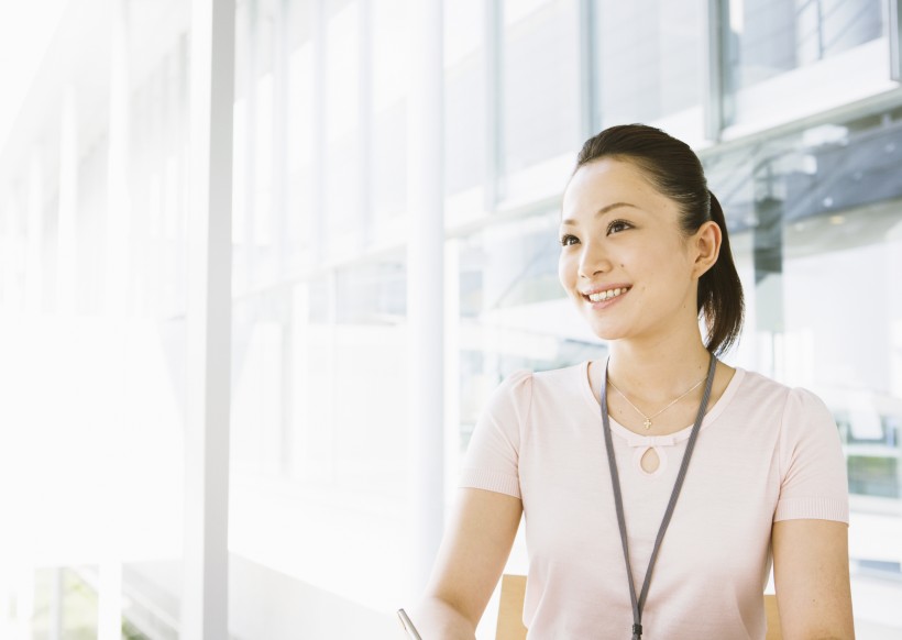 職場清新女性圖片