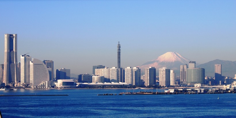 日本横滨建筑风景图片