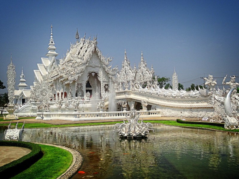 泰國(guó)清萊建筑風(fēng)景圖片