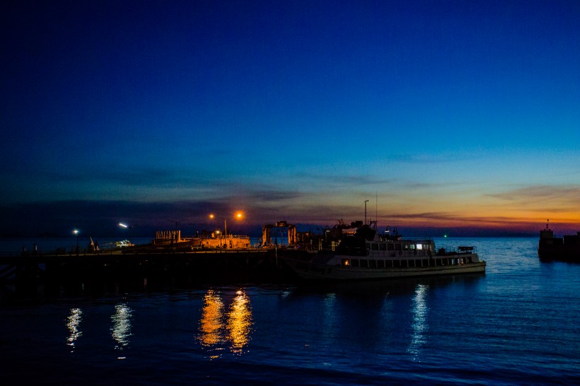 泰國蘇梅島夜景圖片