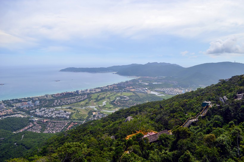 海南三亚亚龙湾海滨风景图片