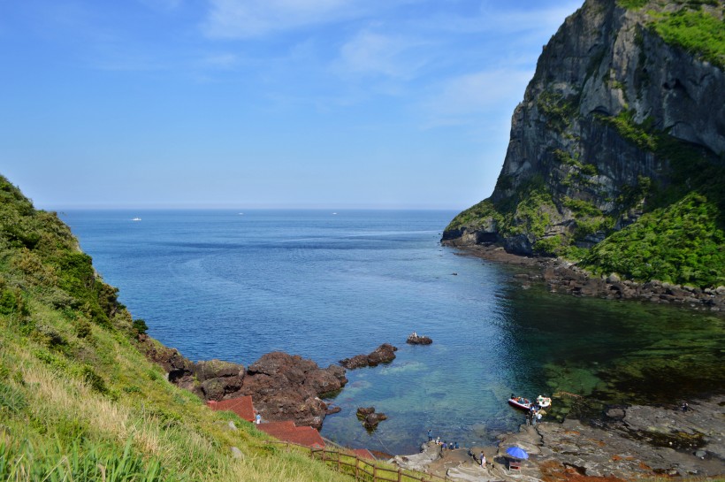 韩国济州岛自然风景图片