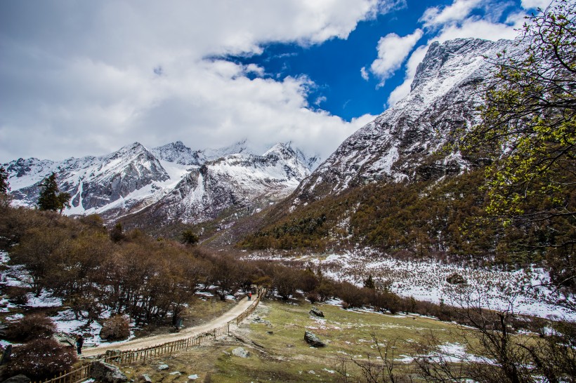 美丽的四川稻城亚丁自然风景图片