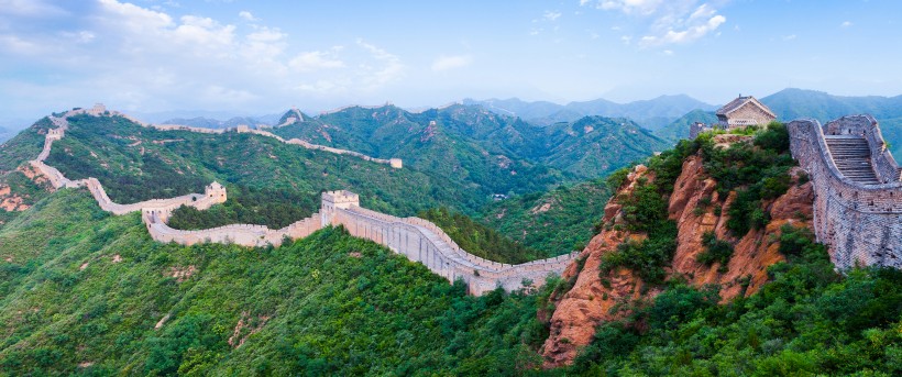 雄伟壮丽的中华瑰宝长城风景图片