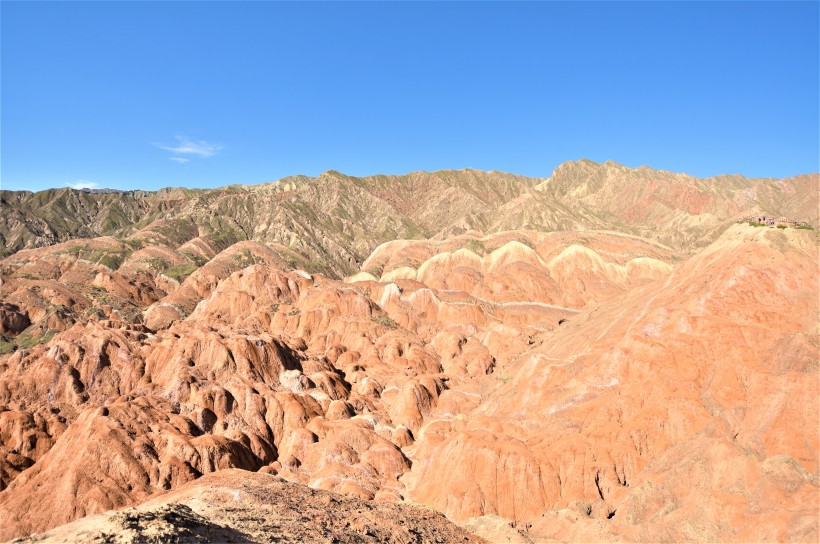 甘肃张掖丹霞地貌自然风景图片