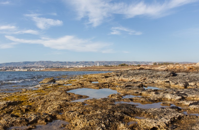 塞浦路斯帕福斯海岸风景图片