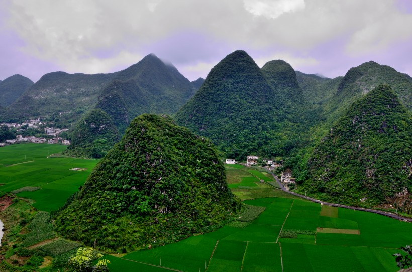 贵州万峰林风景图片