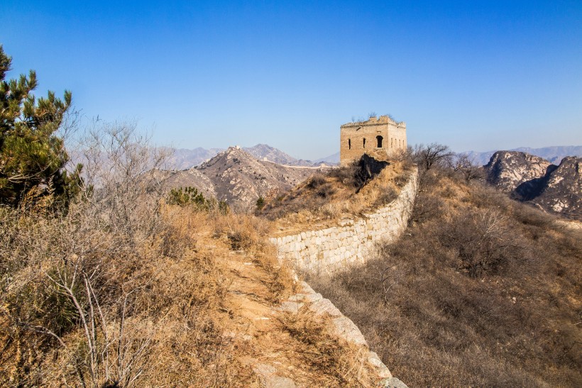 河北乌龙沟长城风景图片