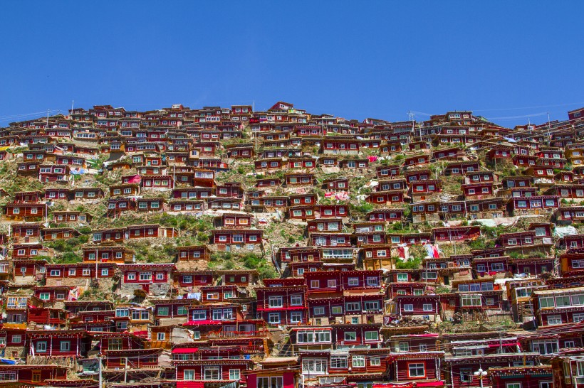 四川色达风景图片