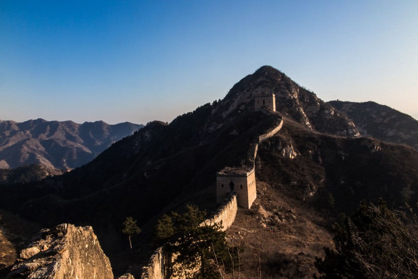 河北乌龙沟长城风景图片