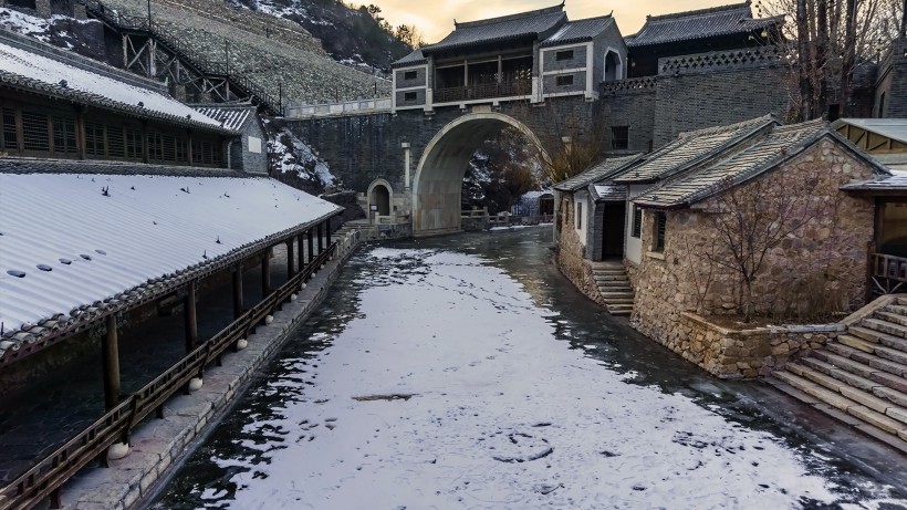 北京古北水镇风景图片