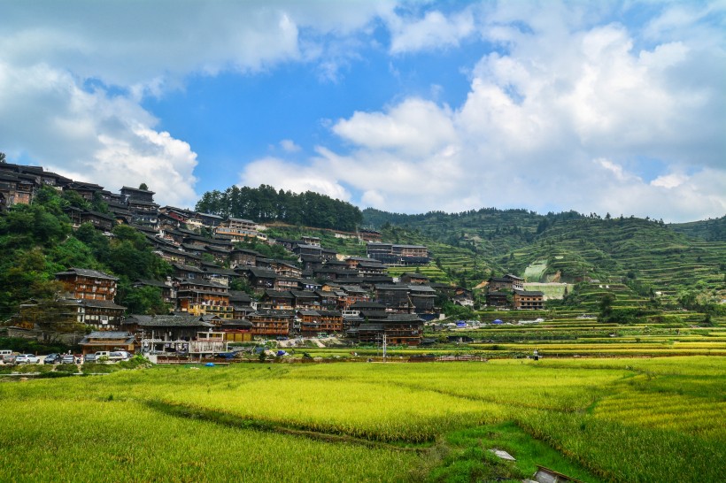 贵州西江千户苗寨风景图片