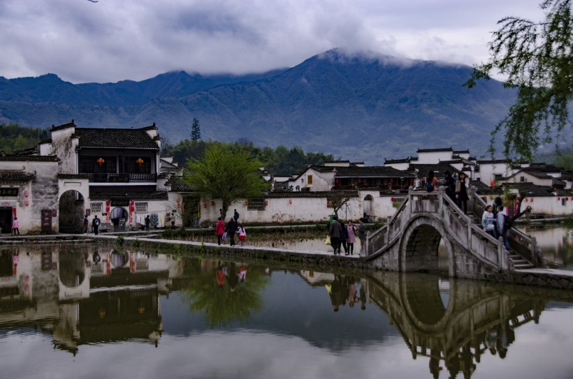 安徽宏村风景图片