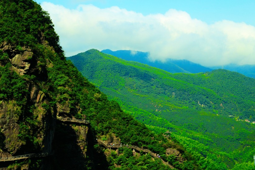 浙江天脊龙门风景图片