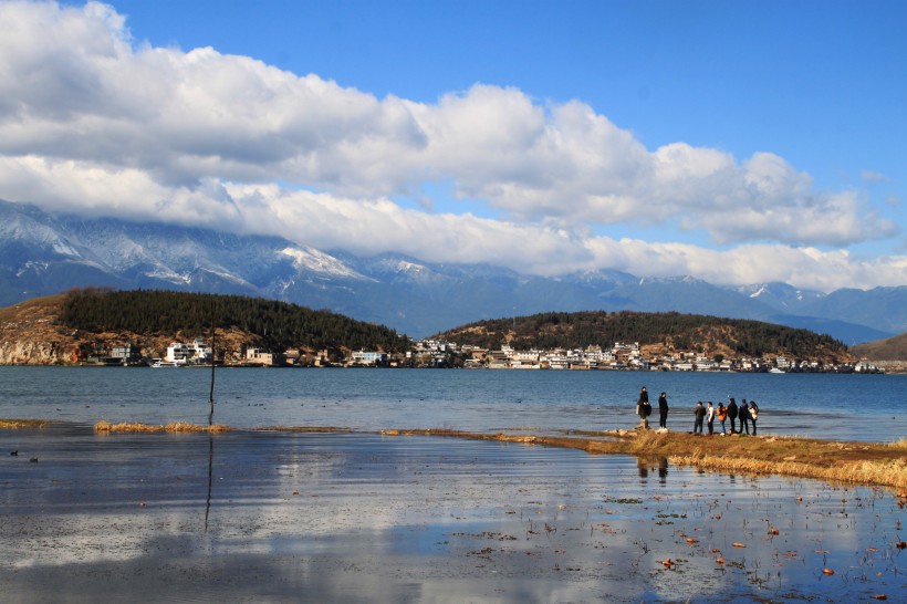 云南大理蒼山洱海風(fēng)景圖片