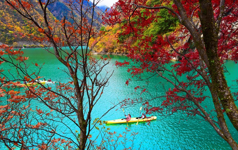 四川松坪沟风景图片