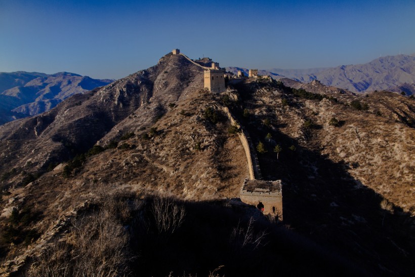 河北乌龙沟长城风景图片