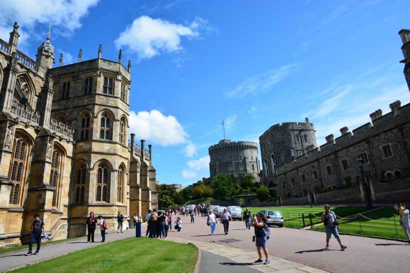 英国温莎城堡风景图片