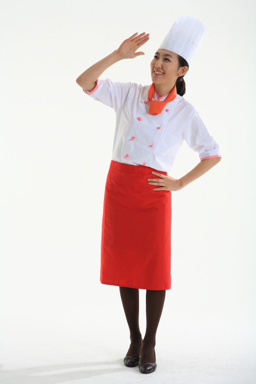 职业女性厨师图片