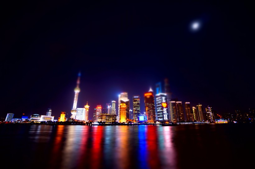 上海外滩夜景图片