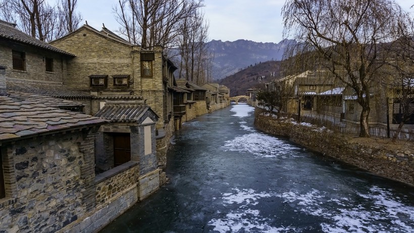 北京古北水镇风景图片