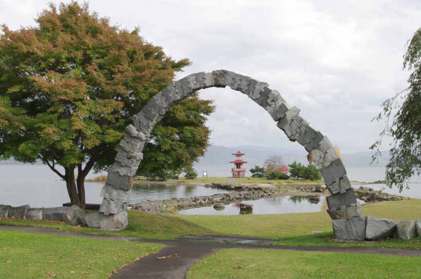 日本北海道洞爷湖的图片