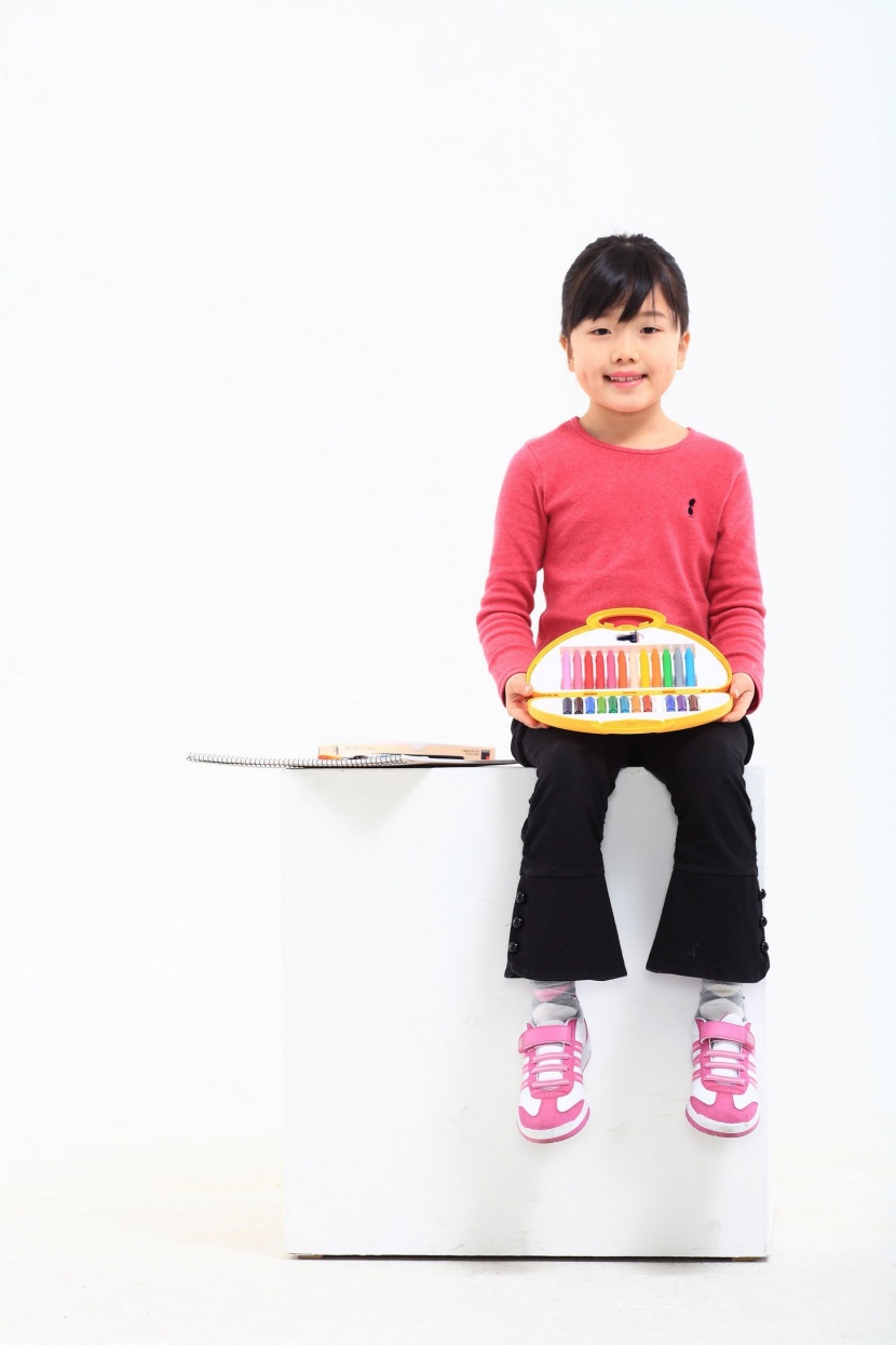 漂亮女孩特写图片