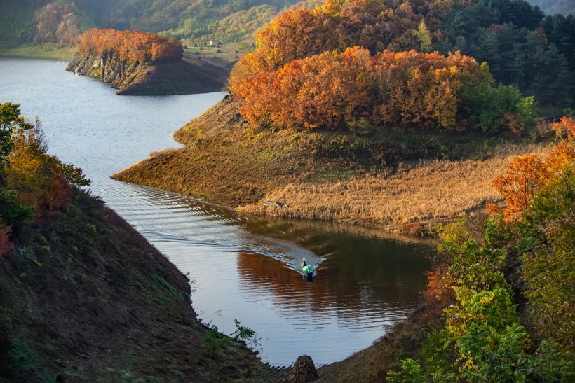 辽宁丹东绿江村风景图片