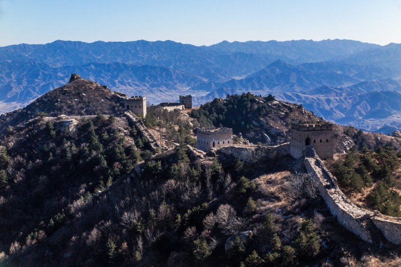 河北唐子沟长城风景图片