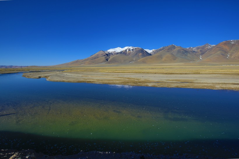 西藏格仁错风景图片