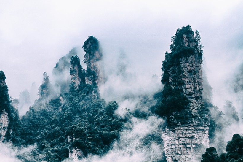 湖南张家界奇幻风景图片