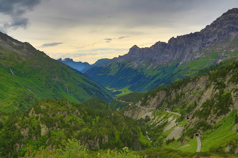 阿尔卑斯山风景图片