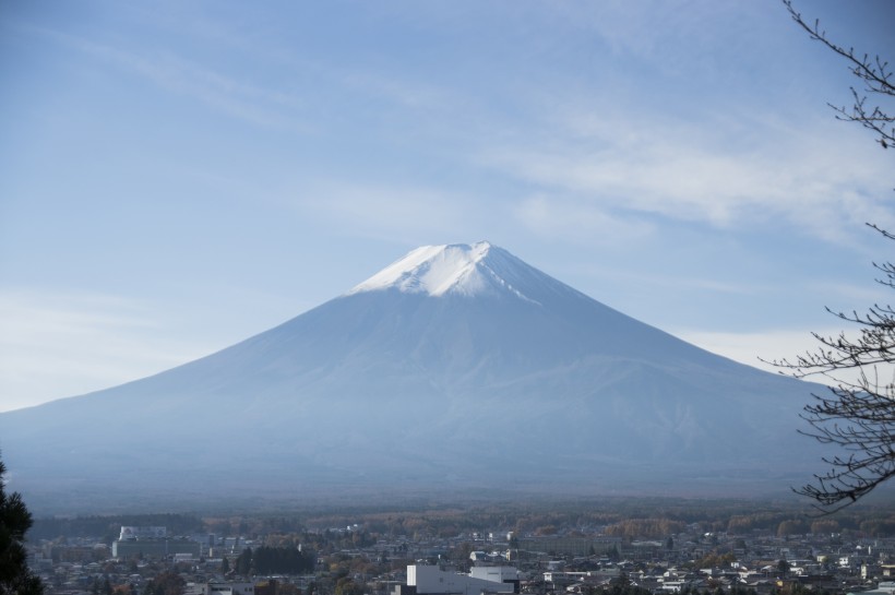 日本富士山的图片