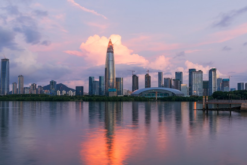 深圳湾风景图片