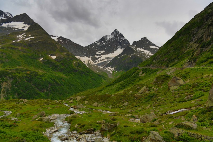 阿尔卑斯山风景图片