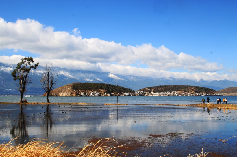 云南大理蒼山洱海風(fēng)景圖片