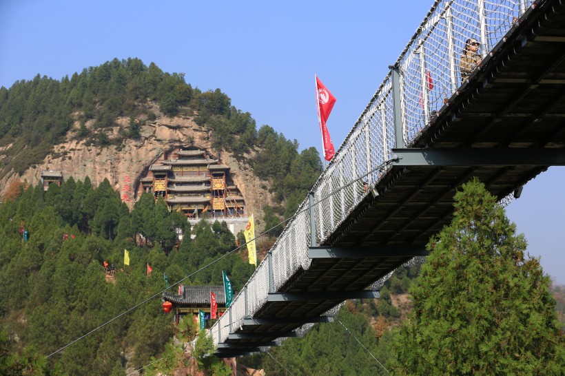 陕西宝鸡九龙山八景风景图片