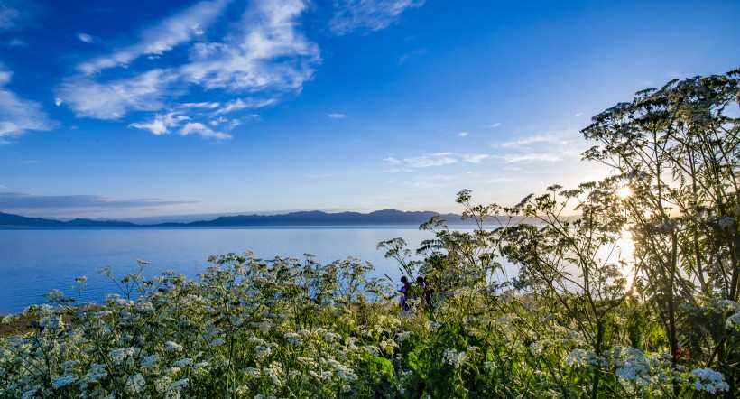 新疆赛里木湖风景图片