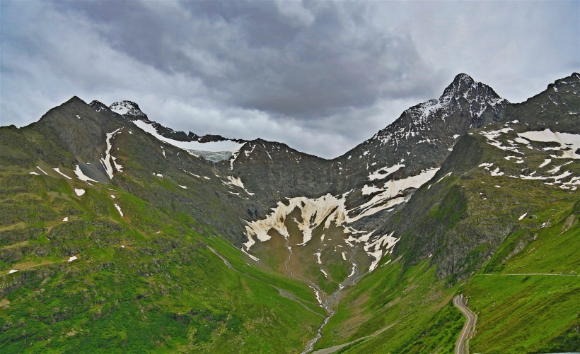 阿尔卑斯山风景图片