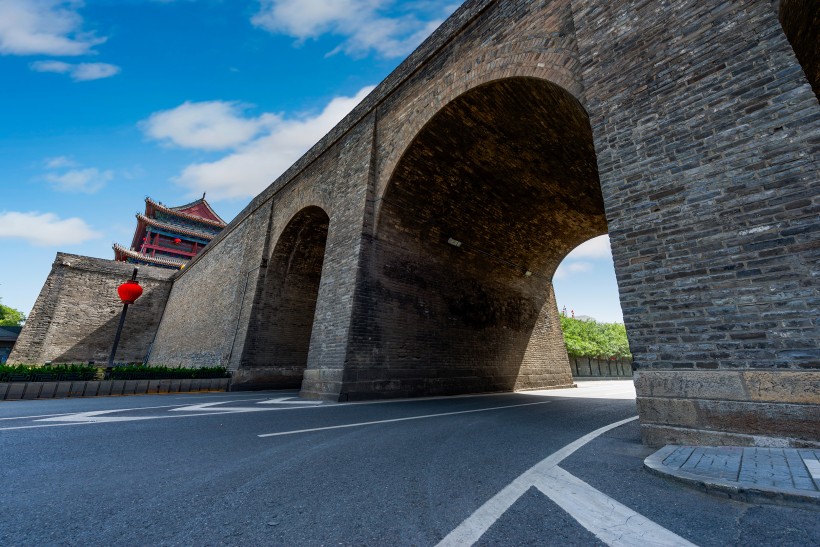 西安古镇风景图片