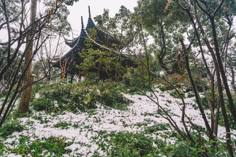 中国古典园林建筑风景图片