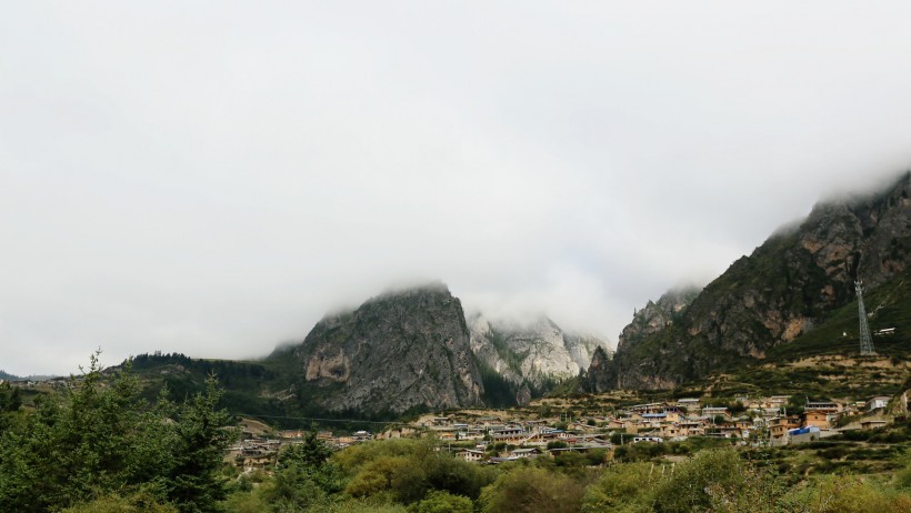 甘肃郎木寺风景图片