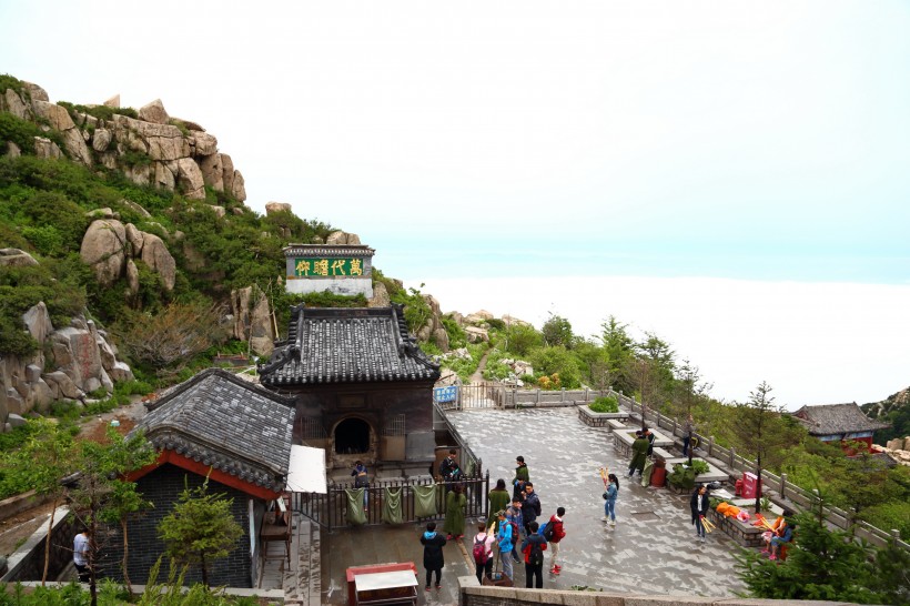 山東泰山風(fēng)景圖片  