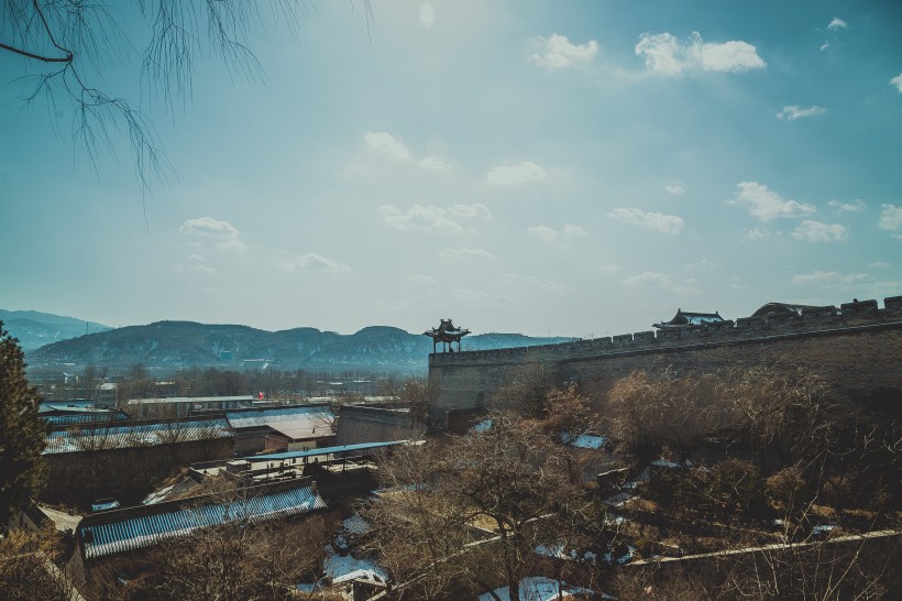 山西平遥古城建筑风景图片