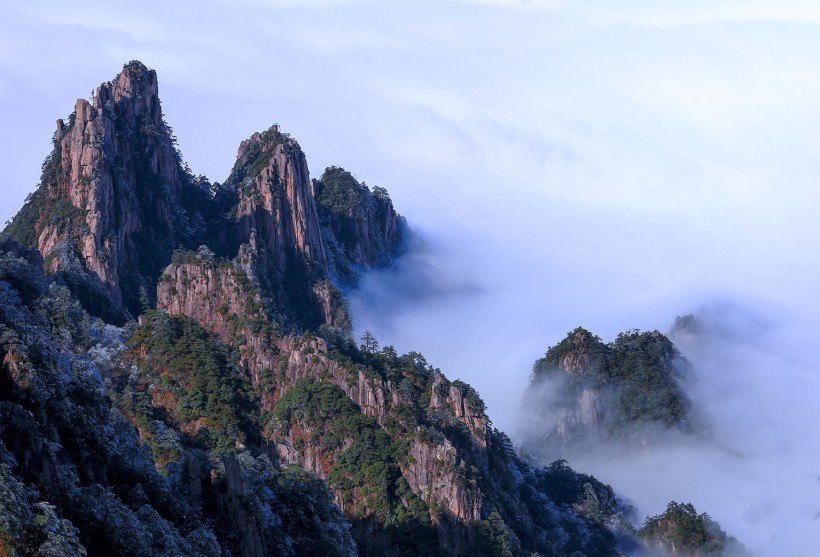 安徽黄山风景图片