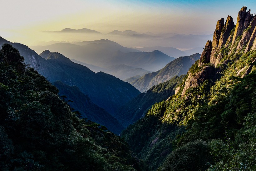 江西三清山风景图片